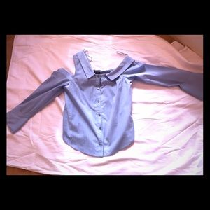 Cold shoulder blouse